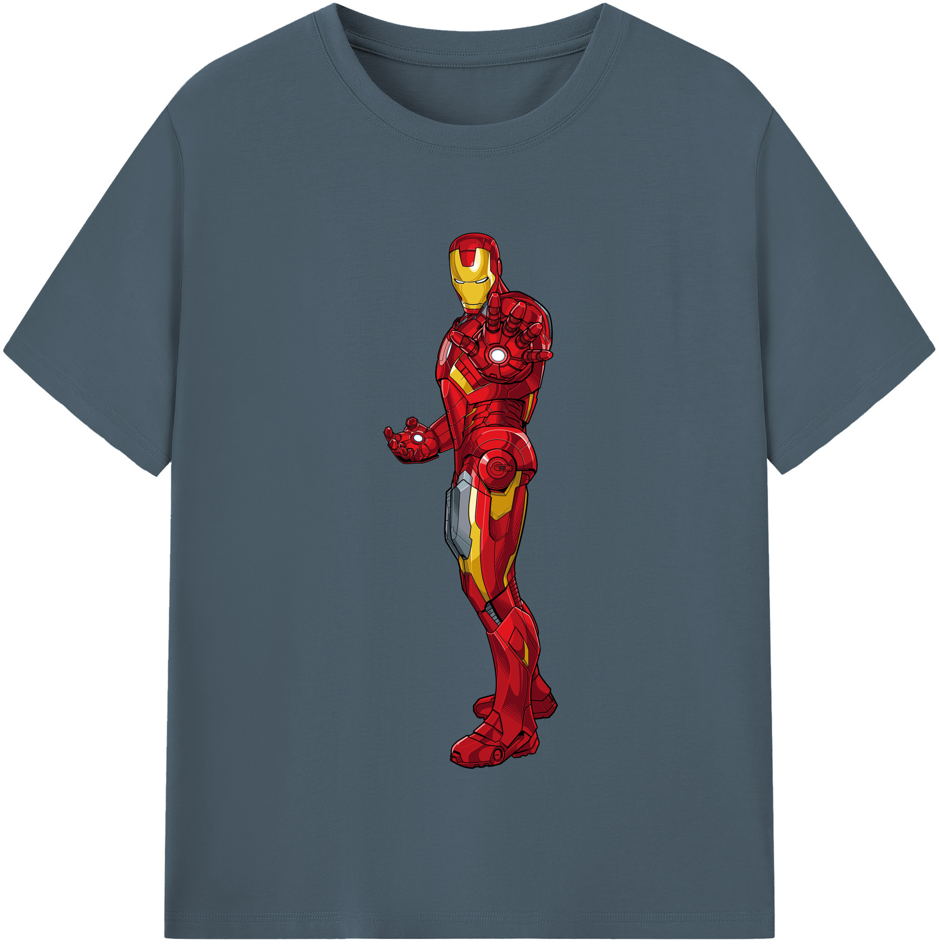 （画像用） アベンジャーズ The Avengers 綿100％半袖Tシャツ（フロントプリント）